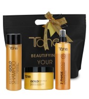 Pack Gold: Champú + Bio-Fluid + Mascarilla Gold