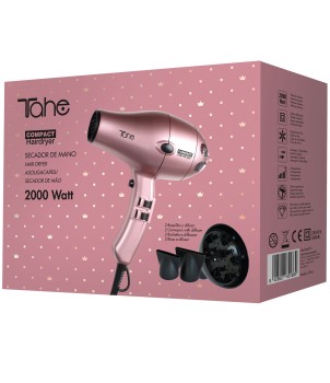 Sèche-cheveux compact or rose