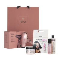 Pack especial: Secador oro rosa Compact Hair Dryer + Champú + Mascarilla + Serum K-GLICOLIC 