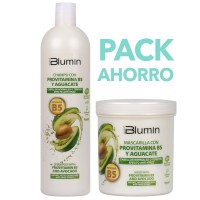 Pack Champú + Mascarilla efecto anti-frizz Aguacate y