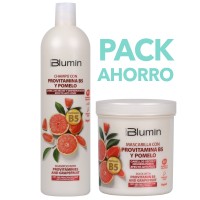 Pack Champú + Mascarilla efecto anti-frizz Pomelo y