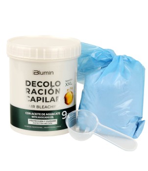 Décoloration des cheveux à l'huile d'avocat