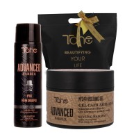 Pack: Champú de uso diario  Nº101 + Gel fijador Nº341  Advanced Barber