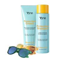 Pack champú + crema capilar + gafas