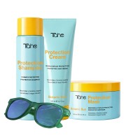 Pack champú + crema capilar + mascarilla capilar + gafas Botanic Sun
