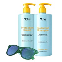 Pack champú + crema capilar + gafas