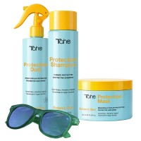 Pack champú + spray capilar + mascarilla capilar + gafas