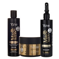 Pacote para cabelos finos: Champô Low Poo + Máscara intensiva 3 em 1 + Recuperador de cachos Refreshing