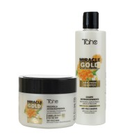 Pack antifrizz: Champú + Mascarilla Miracle Gold