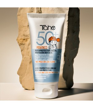 Fotoprotector solar facial en crema pediátrico 