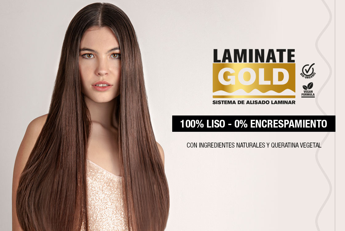 Laminate Gold: el nuevo tratamiento de alisado laminar de Tahe