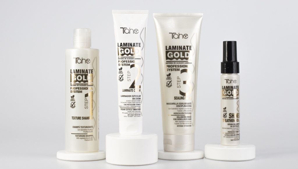 Laminate Gold el nuevo tratamiento de alisado orgánico de Tahe