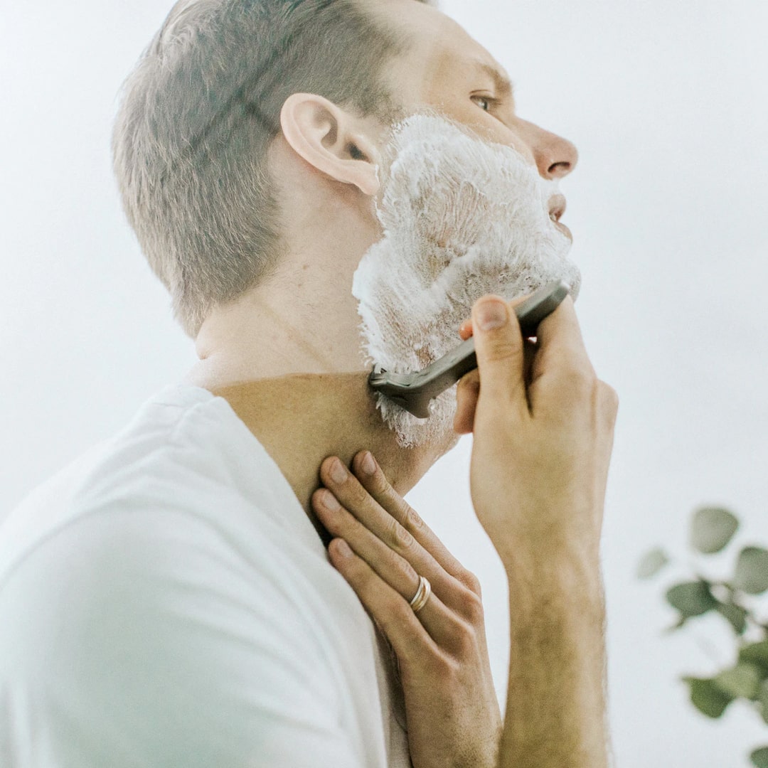 cómo afeitar barba