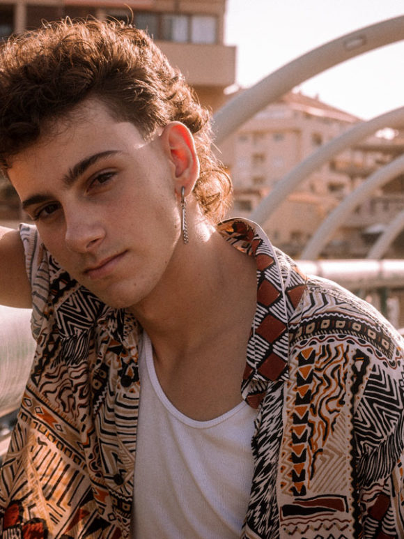 mullet corte hombre