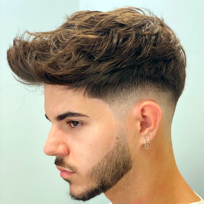 Top 100 Best Haircuts For Men In 2021  Faded hair Curly hair fade Mens  haircuts short