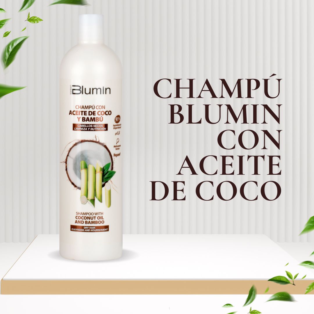 champu con aceite de coco para pelo