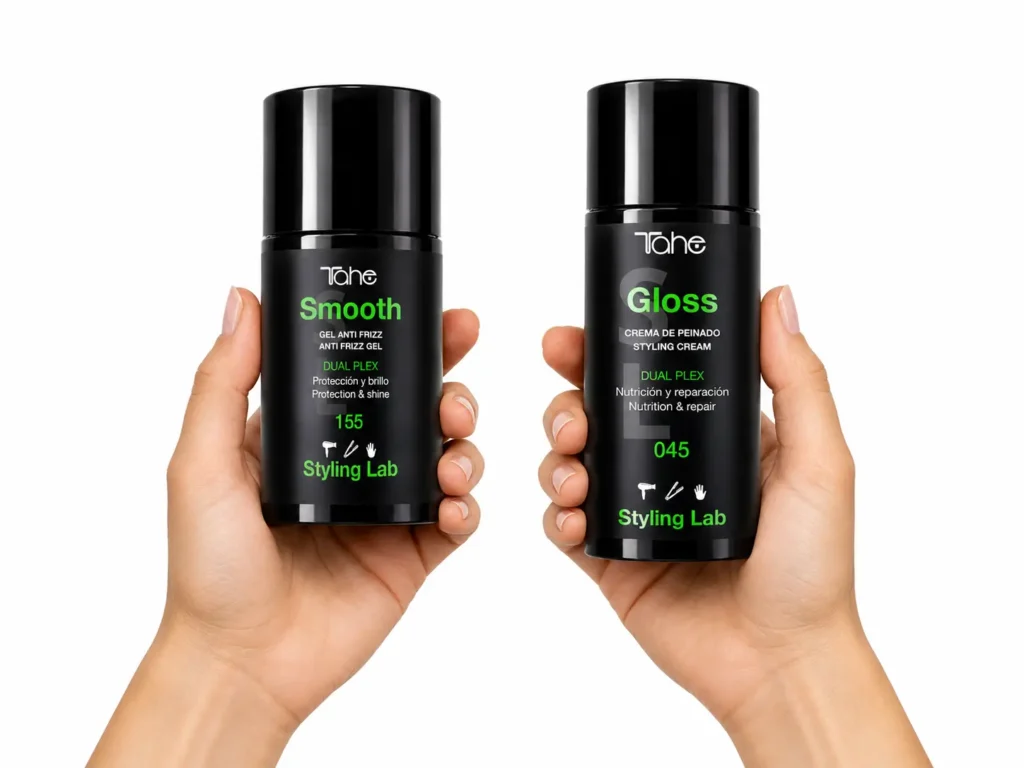 Gloss 045 y Smooth 155 de Styling Lab de Tahe