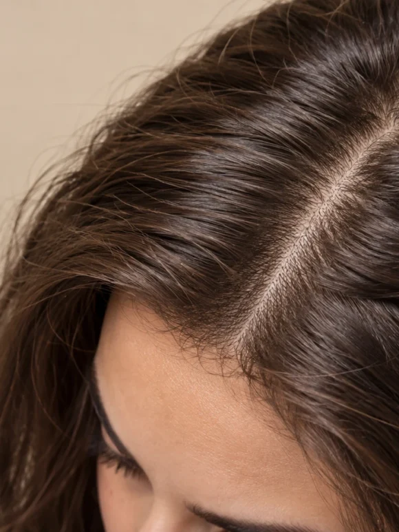 skinification capilar cuero cabelludo Cuero cabelludo de una mujer