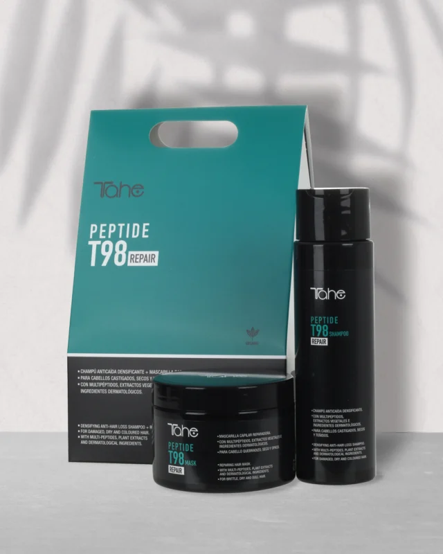 ¿Te acuerdas de cuando tu #cabello se sentía suave, fuerte y lleno de vida? Ese momento puede volver con el #NUEVO Pack #Reparación Profunda #PeptideT98. Y no es magia… ¡pero casi!
💛 El Champú Repair limpia con delicadeza mientras repara.
💛 La Mascarilla Repair lo abraza con una nutrición profunda que lo transforma.

Perfecto si tu pelito ha pasado por tintes, alisados o simplemente está pidiendo un respiro. Porque mereces volver a sentir tu melena sana y bonita, como antes. O incluso mejor.

Encuéntralo en tu Salón de #Peluquería y comienza a ver resultados visibles, sin comprometer tu estilo de vida consciente.
.
.
.
.
#Tahe #Peptide #T98 #Tahelovers #beautifyingyourlife #cabello #anticaída